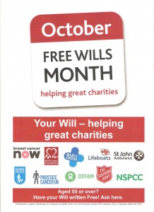 Make A Will Month 2015