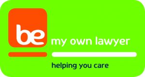 BE My Own Lawyer logo